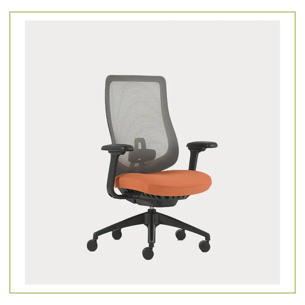 Silla de Direccion con respaldo en malla BM8601 Negro Equipos Comerciales de Leon Muebles para Oficina