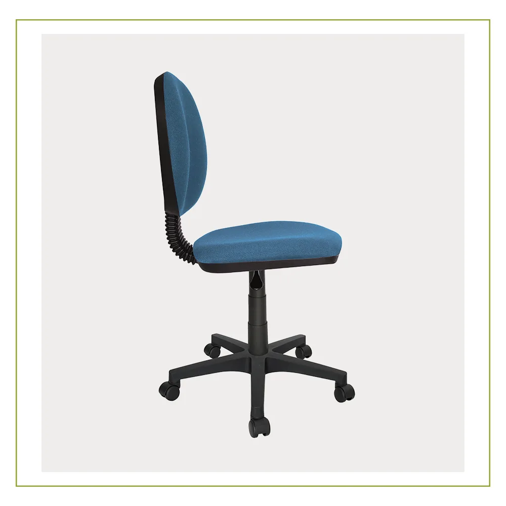Silla Secretarial con tapiz en tela Contempo lado