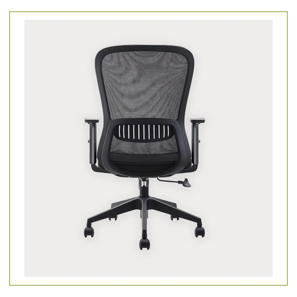 Silla Ejecutiva con soporte lumbar Respaldo en Malla Cozy atras