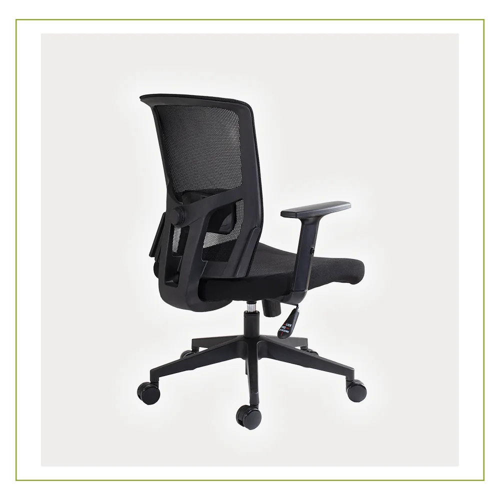 Silla Operativa con soporte lumbar ajustable Habana atras