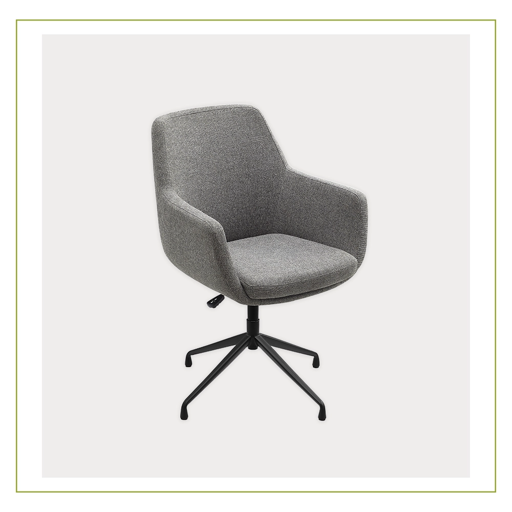 Silla Ejecutiva Multitask Tripoli Gris fija