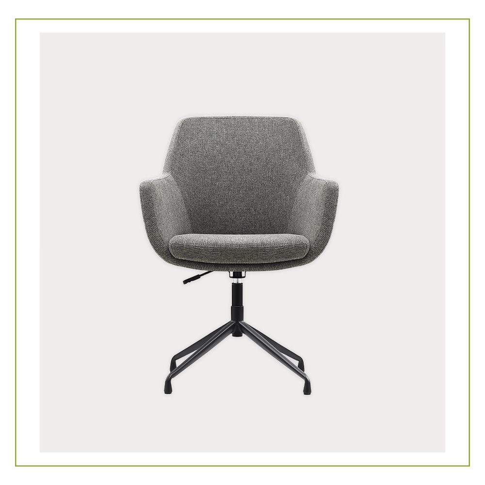 Silla Ejecutiva Multitask Tripoli Gris frente fija