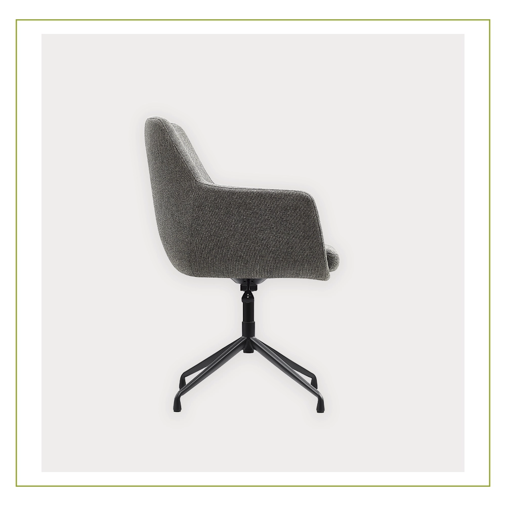 Silla Ejecutiva Multitask Tripoli Gris lado fija